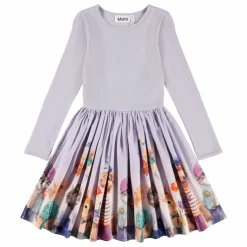 Robe Casis Coton Bio | Lilas
