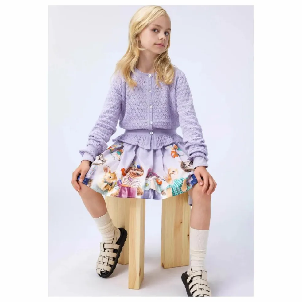 Robe Casis Coton Bio | Lilas
