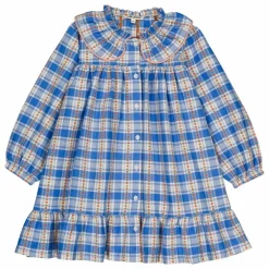 Robe Charlie Carreaux | Bleu