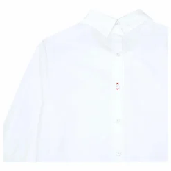 Robe Chemise Inversée Coton Bio | Blanc