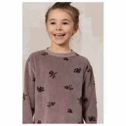 Robe Chicas Mûres Velours Coton Bio | Mauve