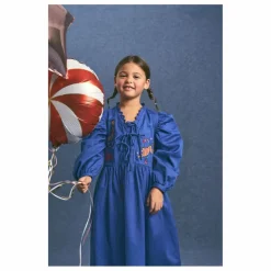 Robe Circus Coton Bio | Bleu