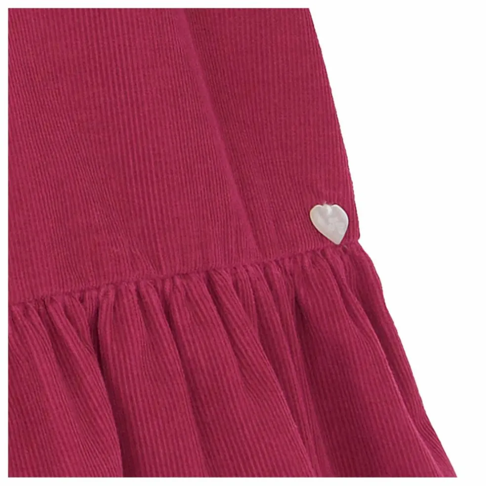 Robe Col Smocké | Magenta