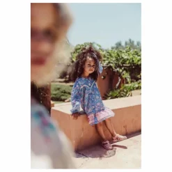 Robe Conny Coton Bio | Bleu