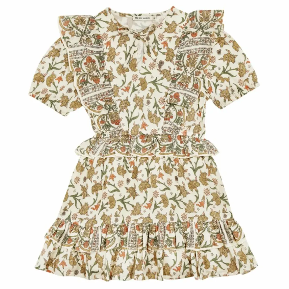 Robe Courte Indiana | Blanc cassé