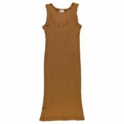 Robe Côtelée Fève - Collection Femme | Marron