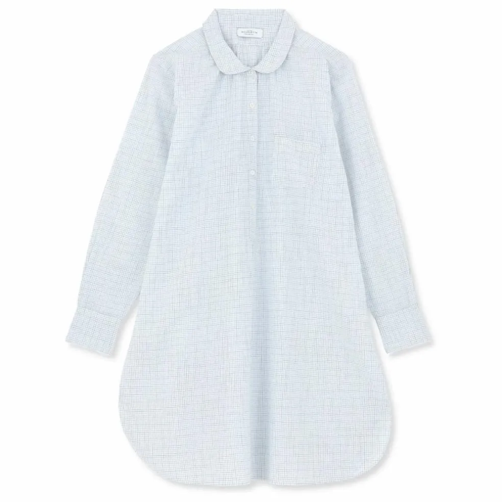 Robe de Nuit Paul | Bleu gris