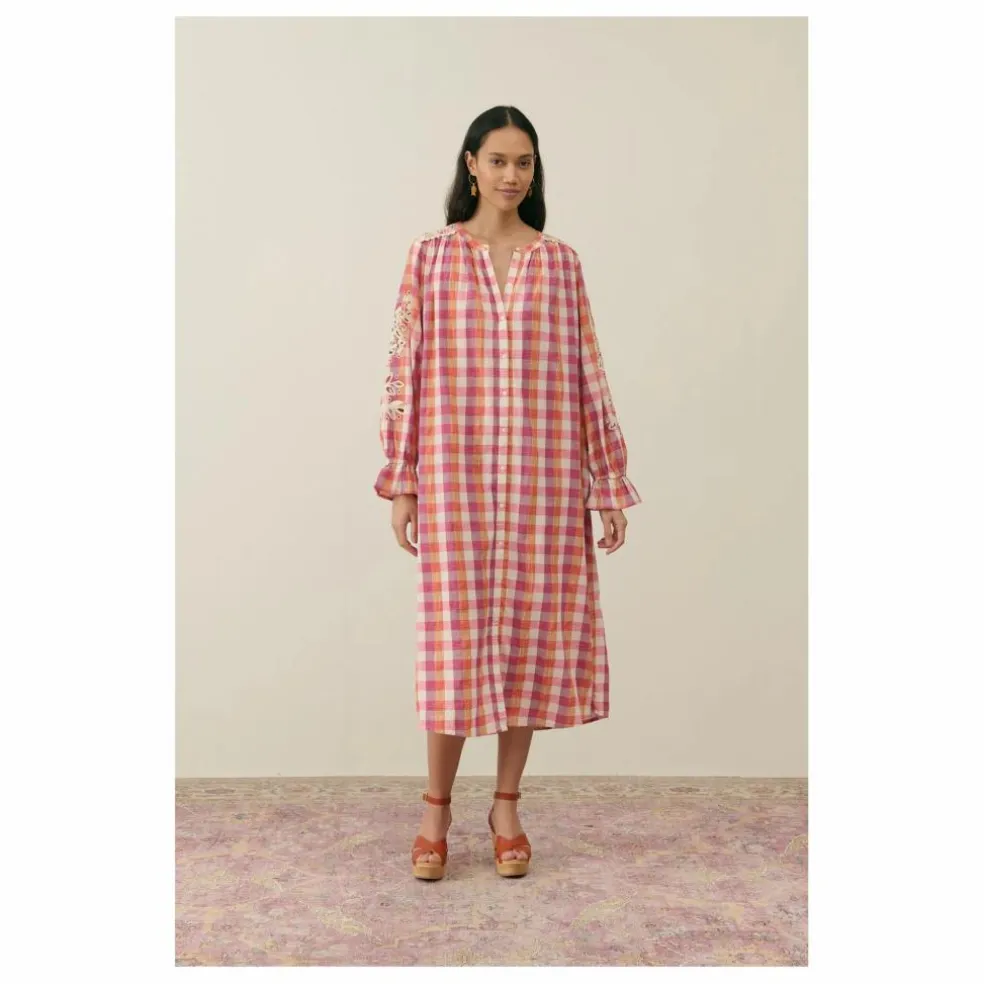 Robe Deepali Coton Bio - Collection Femme | Rose