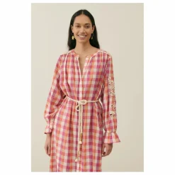 Robe Deepali Coton Bio - Collection Femme | Rose