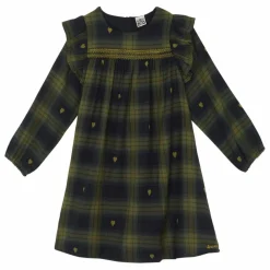 Robe Delia | Vert foncé
