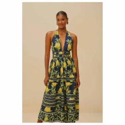 Robe Delicate Pineapple | Bleu marine