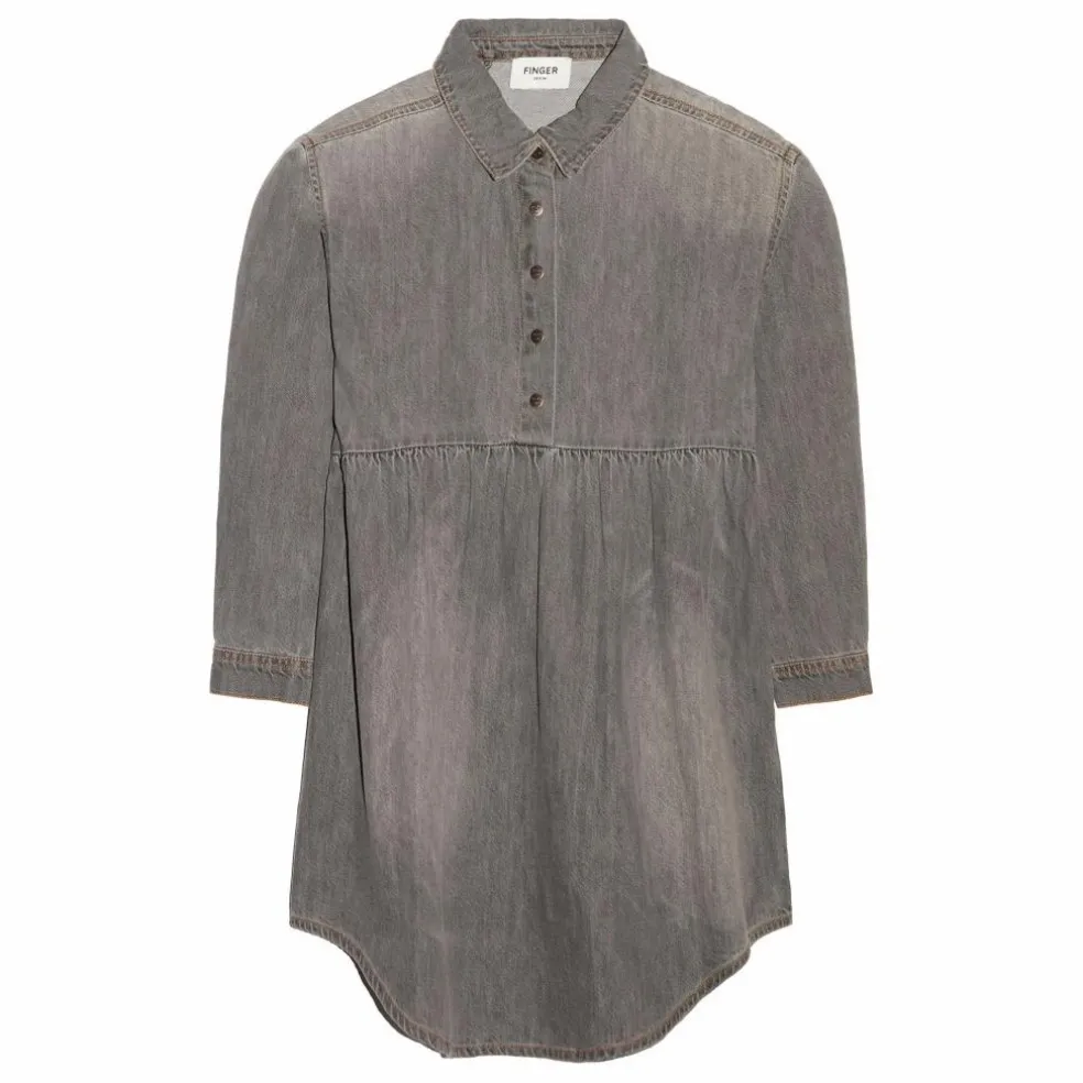 Robe Denim Darlin | Denim gris
