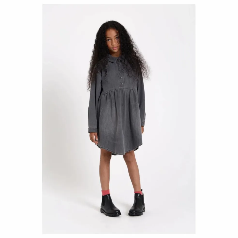 Robe Denim Darlin | Denim gris