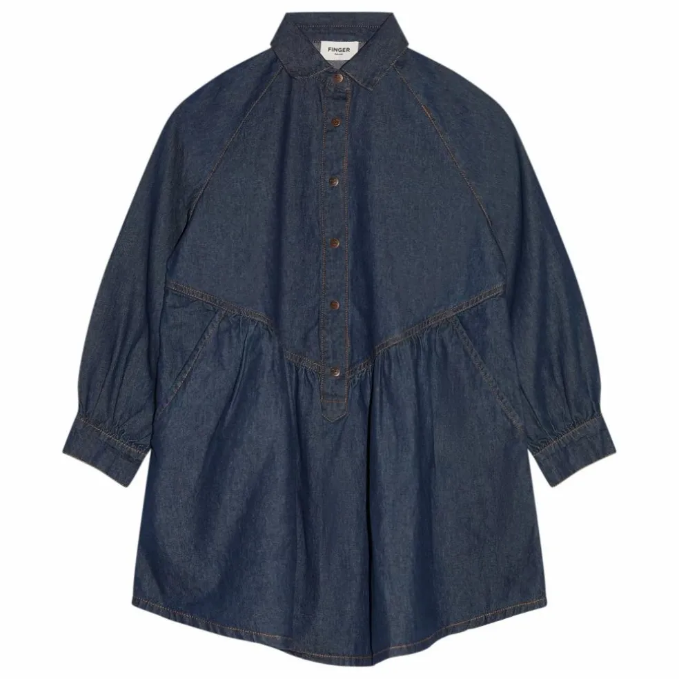 Robe Denim Shift | Denim brut