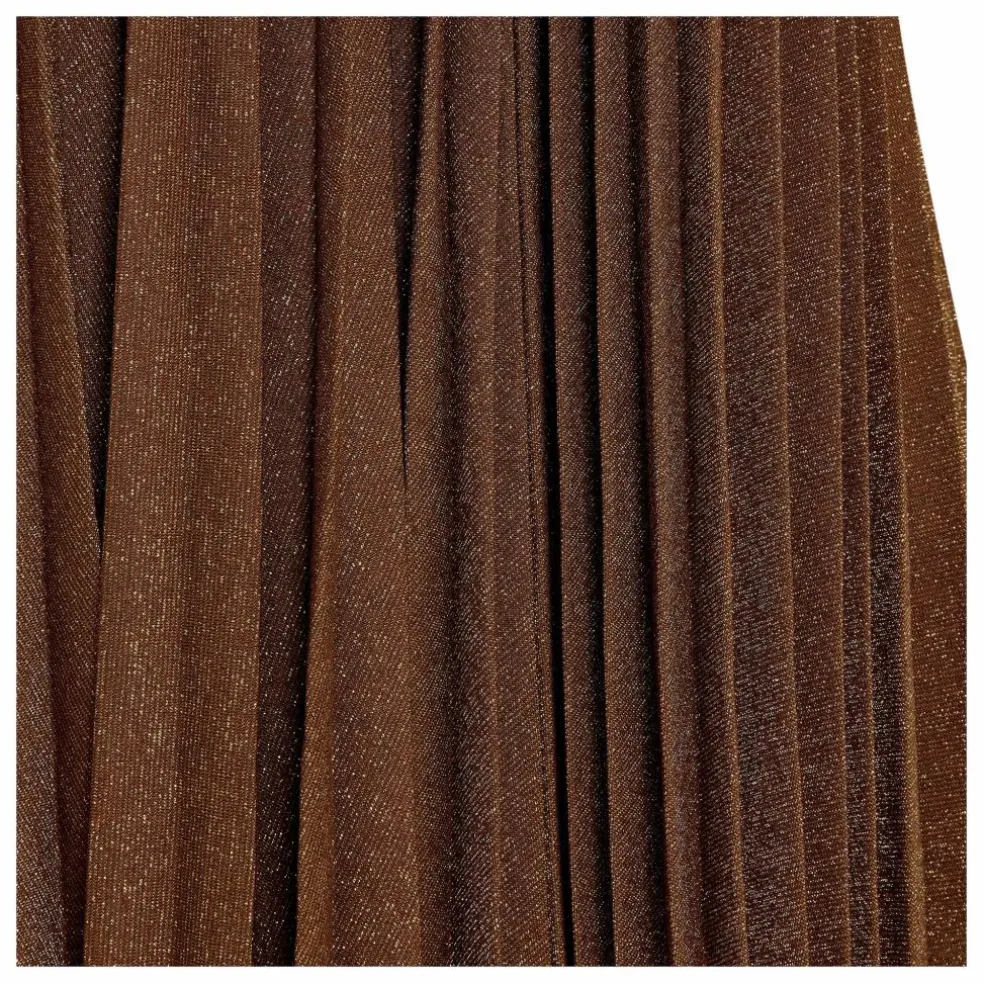 Robe Derby Métallisée | Tabac