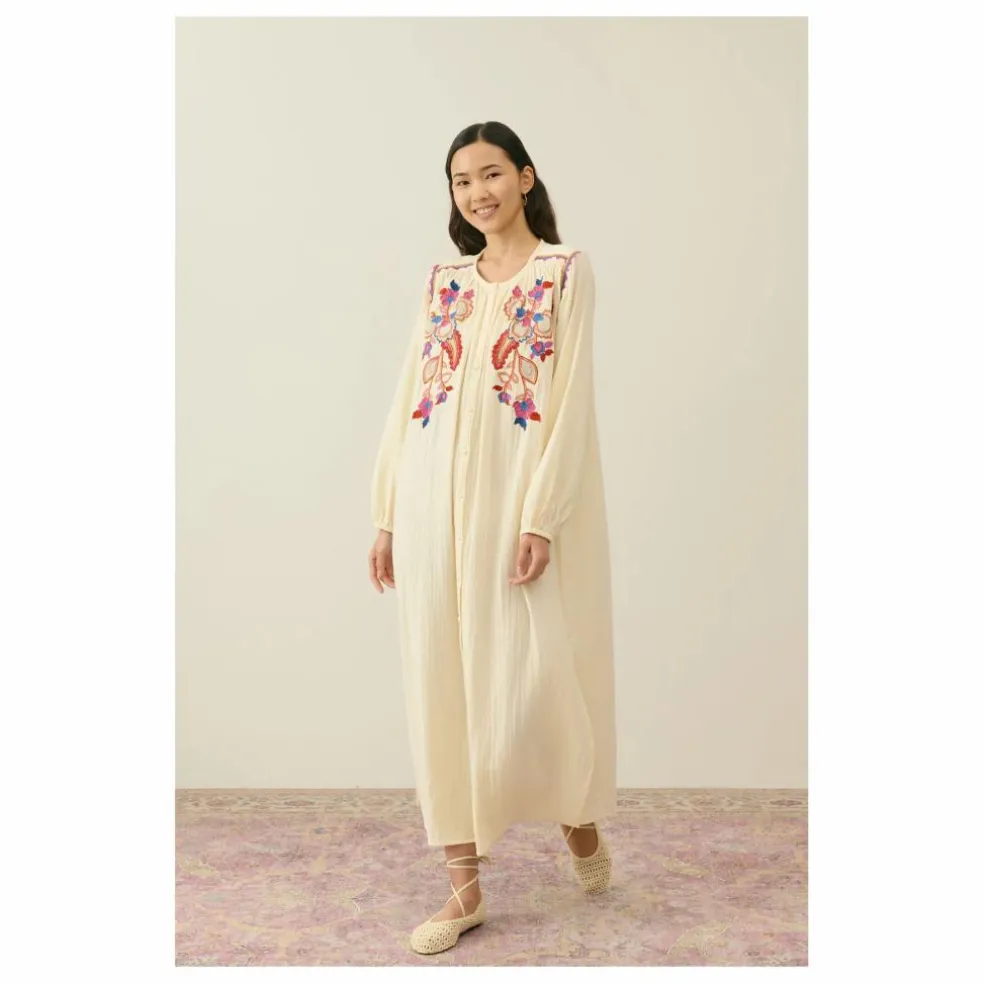 Robe Djinalia Coton Bio - Collection Femme | Naturel