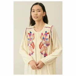 Robe Djinalia Coton Bio - Collection Femme | Naturel