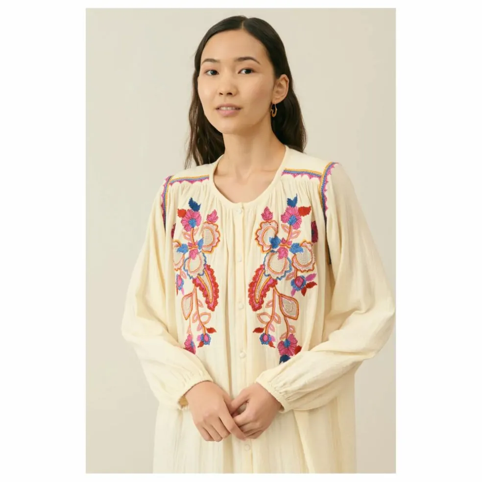 Robe Djinalia Coton Bio - Collection Femme | Naturel