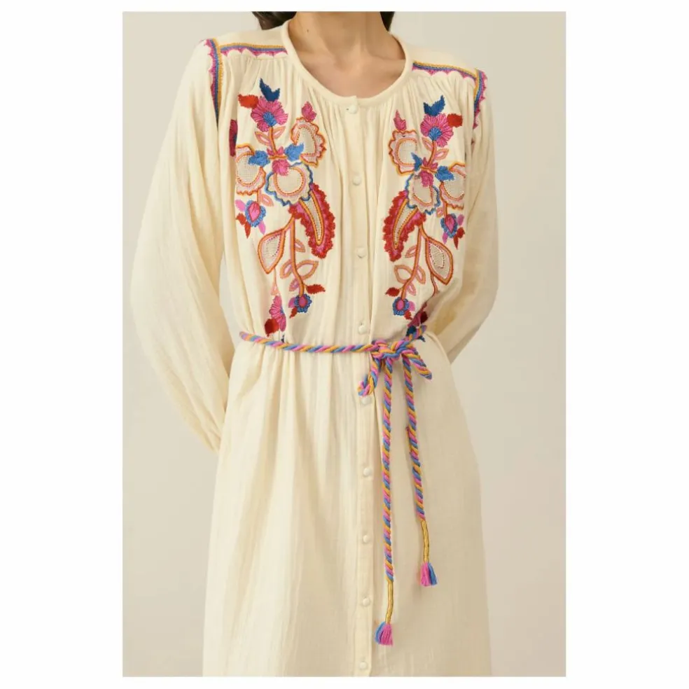 Robe Djinalia Coton Bio - Collection Femme | Naturel