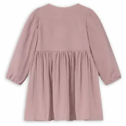 Robe Elmo Nœuds | Bois de rose