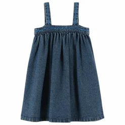 Robe en Jean à Bretelles | Bleu