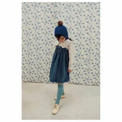 Robe en Jean à Bretelles | Bleu