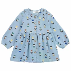 Robe en Jean Pions | Bleu Clair