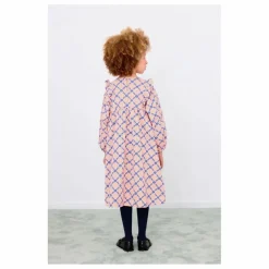 Robe en Jean Rayée | Crème