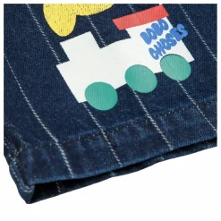 Robe en Jean Train Coton Bio | Bleu marine
