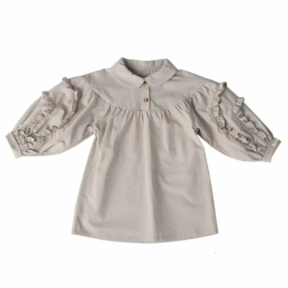 Robe Everoux | Gris taupe