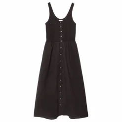 Robe Fenix Popeline de Coton | Noir