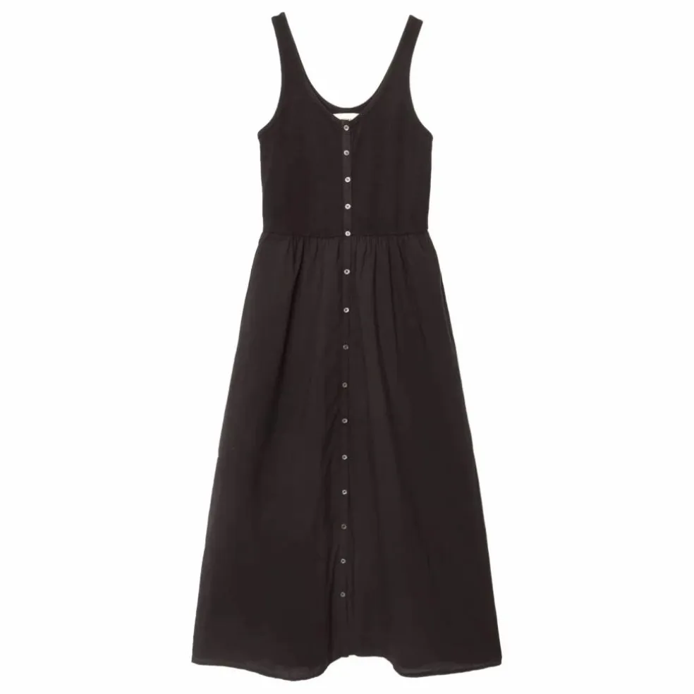 Robe Fenix Popeline de Coton | Noir