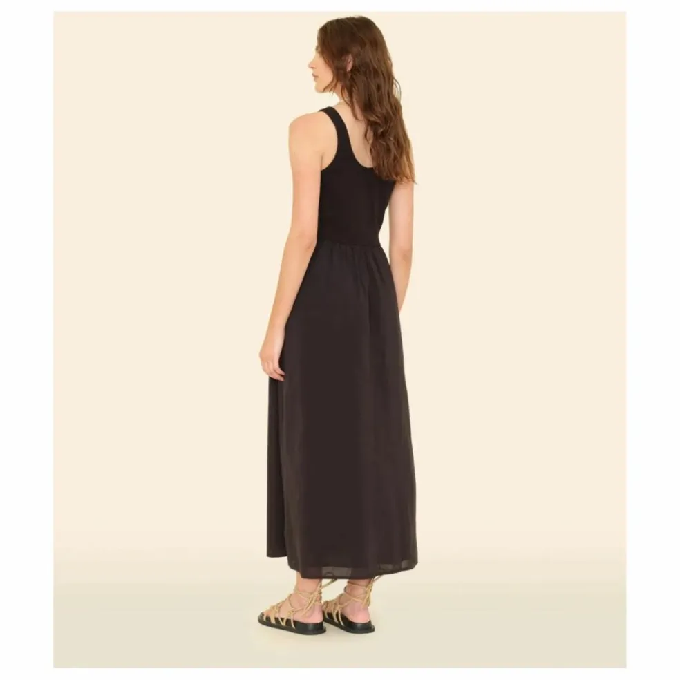 Robe Fenix Popeline de Coton | Noir