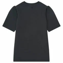 Robe Fille Manches Amples Molleton Bio | Noir