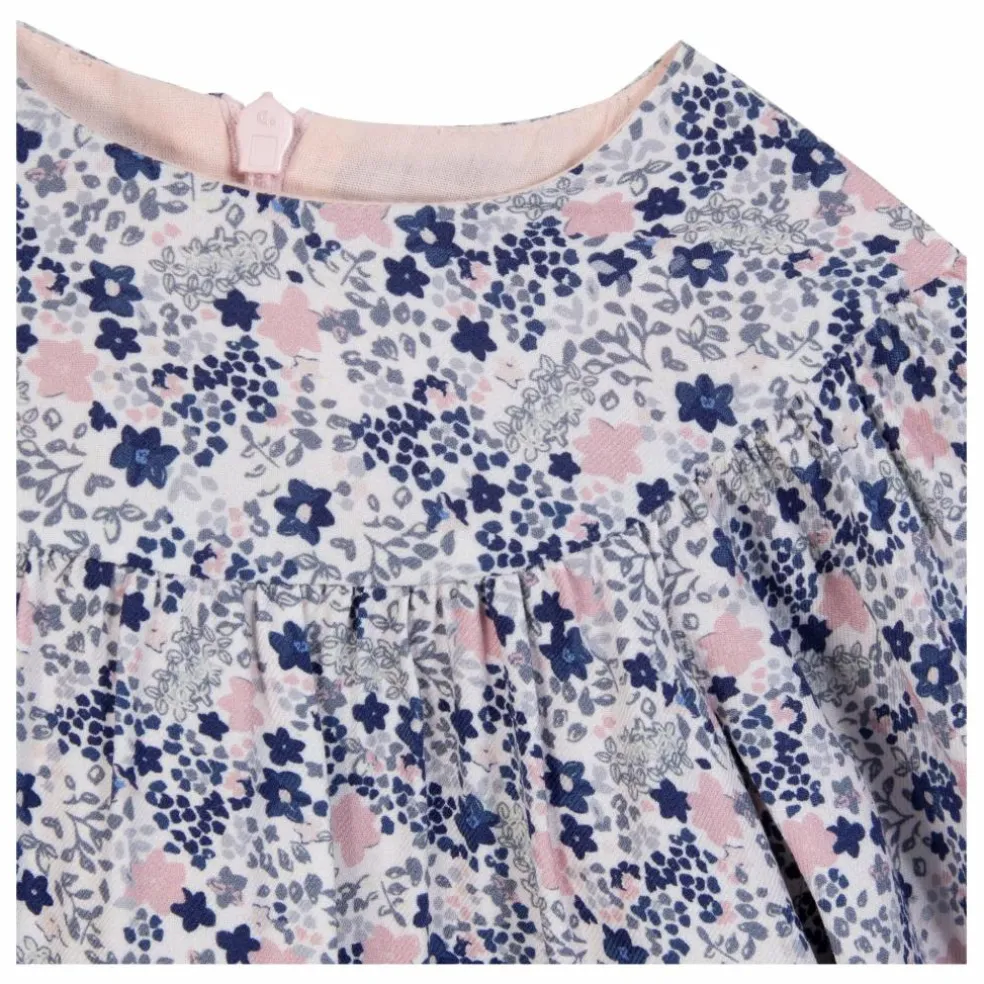 Robe Fleurie | Bleu
