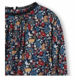 Robe Fleurie | Bleu marine