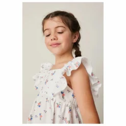 Robe Fleurs | Blanc