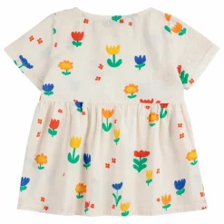 Robe Fleurs | Ecru