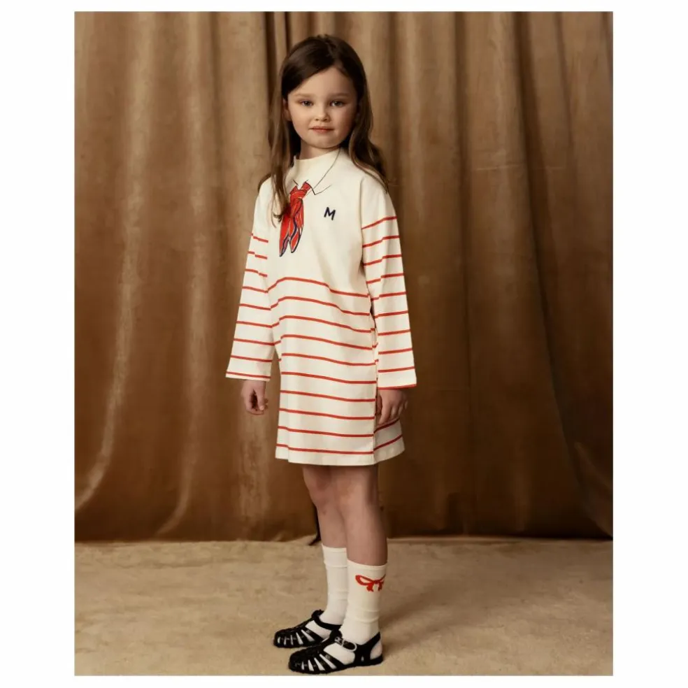 Robe Foulard Coton Bio | Ecru