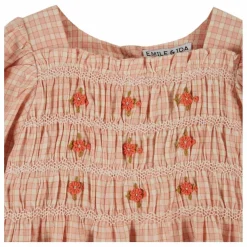 Robe Froncée Ecolière | Rose
