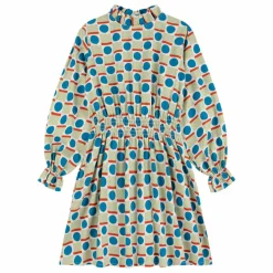 Robe Géométrique | Ecru