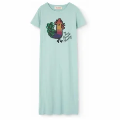Robe Gorilla Coq | Bleu pâle