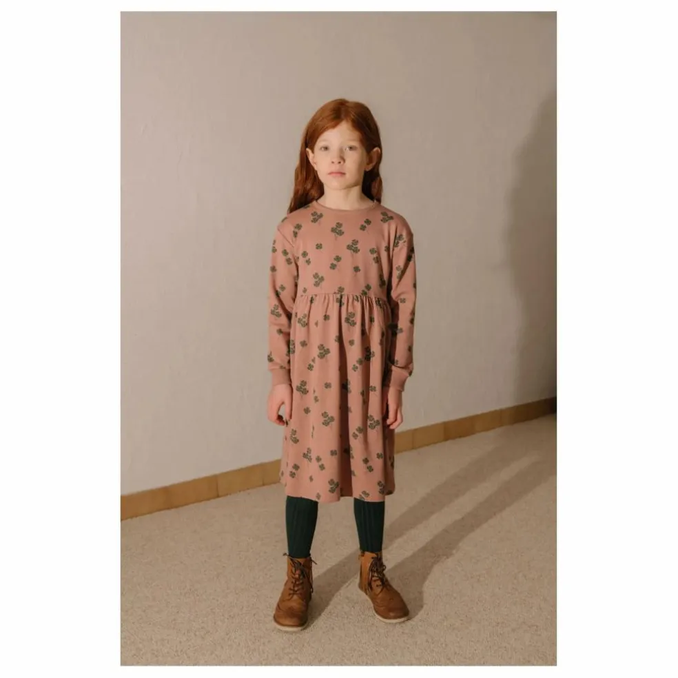 Robe Hoy Trèfles Coton Bio | Rose