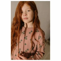 Robe Hoy Trèfles Coton Bio | Rose