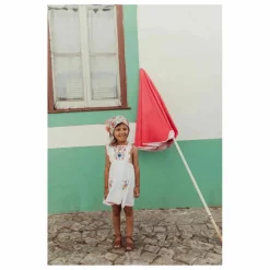 Robe Huguette Gaze de Coton Bio | Blanc
