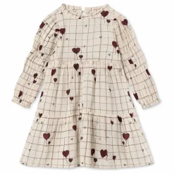 Robe Ilove Carreaux | Ecru