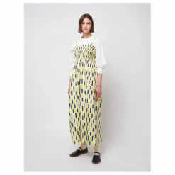 Robe Imprimée Coton Bio - Collection Femme | Jaune