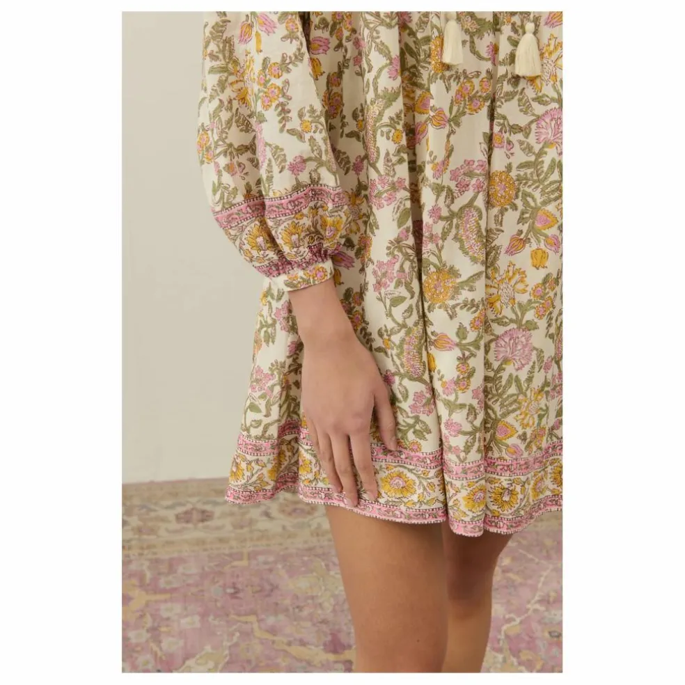 Robe Janice Mimosa Coton Bio - Collection Femme | Crème