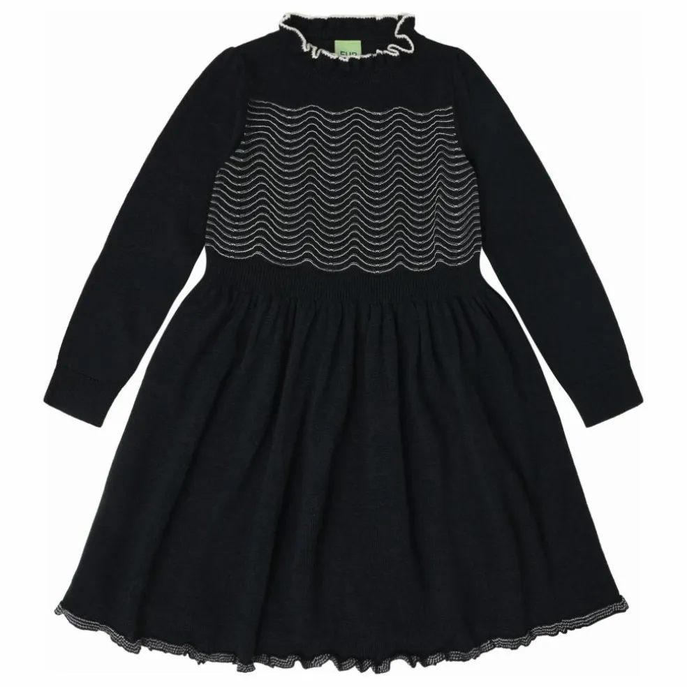 Robe Laine de Mérinos | Bleu marine