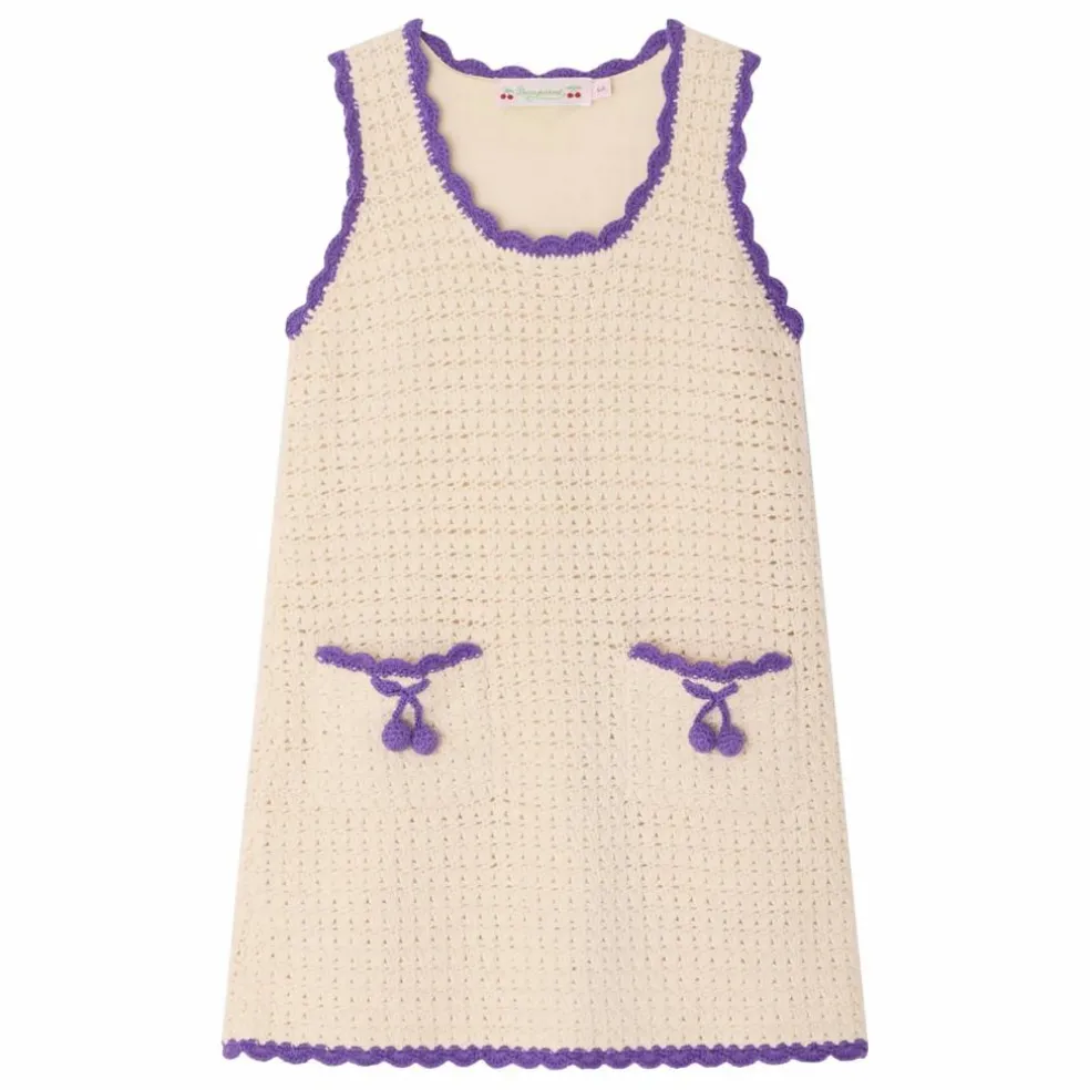 Robe Lali Maille | Ecru